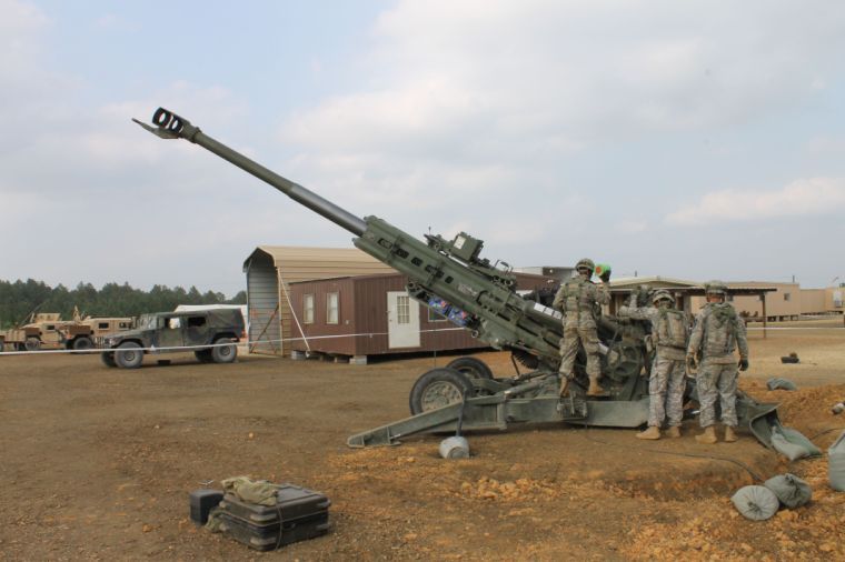 Howitzer training